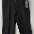 NWT Lauren Ralph Lauren LRL Womens Black Capri Cropped Pants Slacks Trousers 16