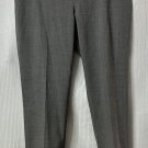 NWT Talbots Woven In Italy Womens Gray Wool Blend Pants Slacks Size 4