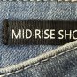 NWT Max Jeans Womens Mid Rise Saigon Embroider Denim Shorts Size 10