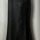 NWOT Ivonne D for Mon Cheri Womens Elegant Black Full Length Dress Size 10