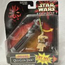 Star Wars Qui-Gon Jinn Deluxe Lightsaber Handle Episode I Hasbro 1998 NIP