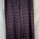 NWT Senna Design Womens Pastel Damson Purple Pants Slacks Trousers Size 40