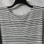 NWT Max Studio Womens Short Sleeve Striped Top Blouse Shirt Plus Size 3X