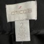 NWT Chicos The Ultimate Fit Ankle Womens Black Lightweight Size 2
