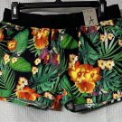 NWT Atmosphere Womens Floral Elastic Waist Drawstring Casual Shorts Size 8