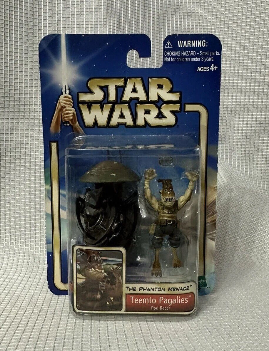Hasbro Star Wars ATOC Teemto Pagalies Pod Racer  Action Figure NIB