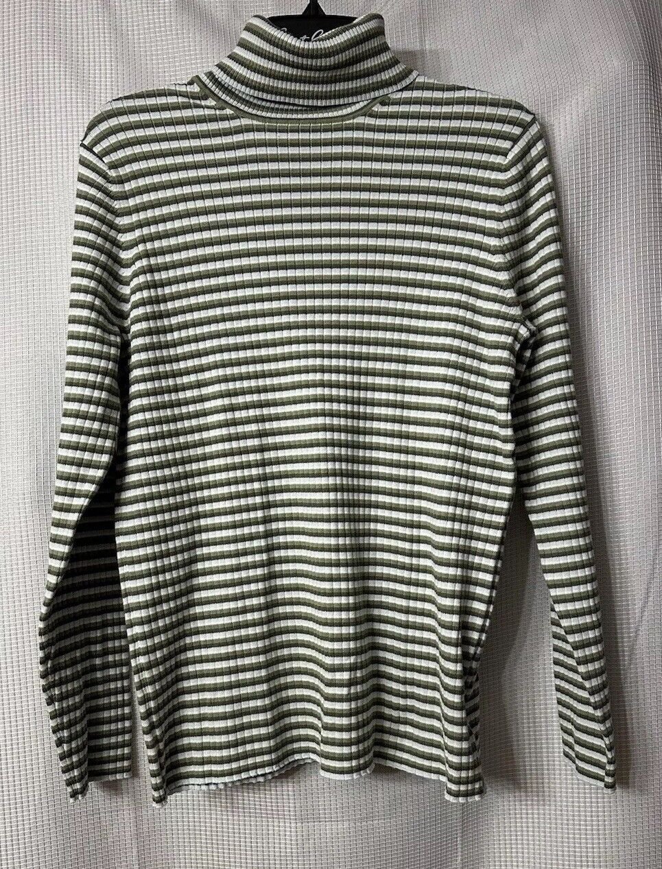 NWT Eddie Bauer Womens Long Sleeve Turtleneck Top Blouse Shirt Size Large