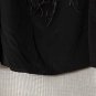 NWT Talbots Womens Black Ostrich Feather Silk Tank Top Blouse Shirt Plus 18WP
