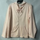 NWT Carole Hochman Womens Casual Zipped Front Hoodie Jacket Plus Size 1X