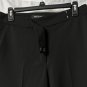 NWT White House Black Market Soft Drape Wide Leg Crop Womens Black Pants Size 6