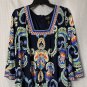 NWT Laundry Shelli Segal Los Angeles Womens 3/4 Sleeve Inkblot Dress Size 14