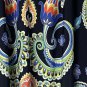 NWT Laundry Shelli Segal Los Angeles Womens 3/4 Sleeve Inkblot Dress Size 14