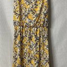 NWT Kaileigh Tasha Womens Yellow Floral Knit Casual Sleeveless Dress Size 2XL