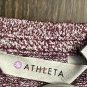 Athleta Womens Long Sleeve Pullover Purple Stretch Top Blouse Shirt Size XS