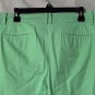 NWT Talbots The Perfect Crop Womens Green Capri Pants Slacks PLus Size 16