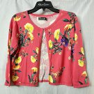NWT 7th Avenue New York & Co Womens Long Sleeve Open Front Sweater Size Large