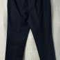 NWT Chicos So Slimming Side Zip Womens Blue Stretch Ankle Pants Slacks Size 1.5