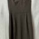 NWT W118 Walter Baker Womens Brown Phoebe Lined Zipped Back Dress Size Small