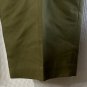 NWT Kate Hill Womens Olive Green Elastic Waist Silk Blend Pants Slacks Plus 18W