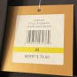 NWT Ellen Tracy Womens Black Open Front Long Sleeve Top Blouse Shirt Size Medium