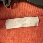 ALPHA Massimo Rebecchi Womens Long Orange Wool Blend Sleeve Sweater Size 48 EUC