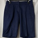 NWT Izod Golf Womens Sun Control Wicking Casual Blue Shorts Size 4
