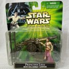 Hasbro Star Wars Potf Princess Leia With Sail Barge Cannon Action Figure NIB