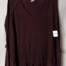 NWT Free People Womens Long Sleeve Oversized Top Blouse Shirt Size Small
