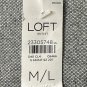 NWT LOFT Ann Taylor Womens Short Sleeve Open Front Cardigan Sweater Size M/L