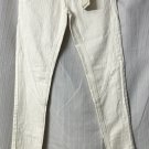 NWT Car Mar LF13 Womens Juniors Designer White Denim Skinny Jeans Size 26 USA