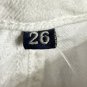 NWT Car Mar LF13 Womens Juniors Designer White Denim Skinny Jeans Size 26 USA