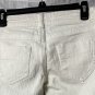 NWT Car Mar LF13 Womens Juniors Designer White Denim Skinny Jeans Size 26 USA
