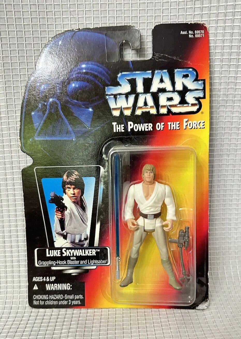 Kenner Star Wars: The Power of the Force Luke Skywalker Action Figure Lightsaber