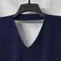 NWT Brookyln Rose Tyche Womens Navy Blue Batwing Top Blouse Shirt Size Medium