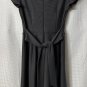 NWT Ann Taylor LOFT Womens Gray Short Sleeve Zipped Casual Dress Size 6