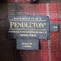 Pendleton Mens Long Sleeve Mason Plaid Button Front Cotton Shirt Size Medium