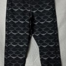 NWT Vineyard Vines Performance Womens Leggings Whalr Tail Crop Black Size Small