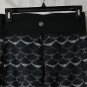 NWT Vineyard Vines Performance Womens Leggings Whalr Tail Crop Black Size Small