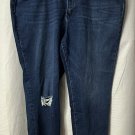 NWT Vervet Denim Erika Womens Dark Wash Stretch Mom Jeans Plus Size 20