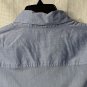 James Perse Womens Long Sleeve Button Front Blue Shirt Top Blouse Size Medium