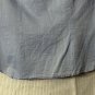 James Perse Womens Long Sleeve Button Front Blue Shirt Top Blouse Size Medium