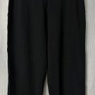 NWT Zenergy by Chicos Womens Black Samantha Isles Cropped Casual Pants Size 2