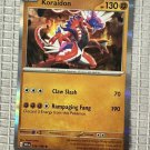 Pokemon Koraidon Holo Card 124/198 Scarlet Violet