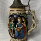 Vintage Tilso Japan Hand Painted Collectible Beer Stein EUC