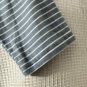 NWT Agnes & Dora Womens Blue White Stripe 3/4 Sleeve Casual Oakley Dress Size XS