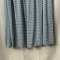 NWT Agnes & Dora Womens Blue White Stripe 3/4 Sleeve Casual Oakley Dress Size XS