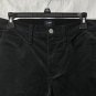 NWT J. Crew Womens Black Stretch Corduroy Pants Slacks Trousers Size 29