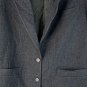 Vintage Pendleton Womens Gray Two Button Wool Blazer Jacket Coat Size 14 EUC