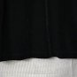 NWT Chicos Womens Basic Velvet Delanie Black Long Sleeve Top Blouse Shirt Size 1
