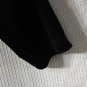 NWT Chicos Womens Basic Velvet Delanie Black Long Sleeve Top Blouse Shirt Size 1